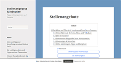 Desktop Screenshot of eu-stellenangebot.de